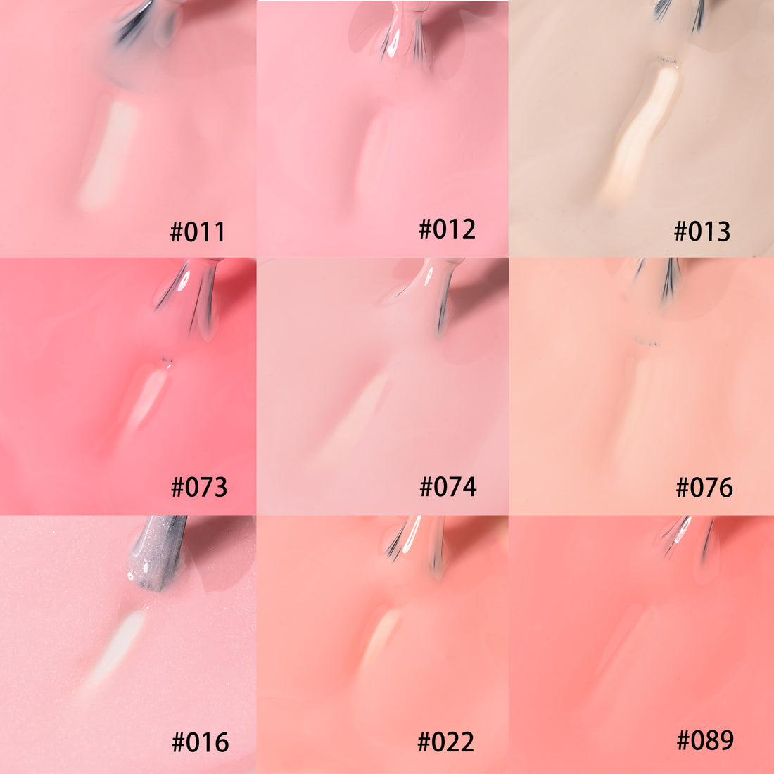 BLING 9-Color Nude Gel Nail Polish Set | Milky White, Beige & Neutral Pinks for French Manicure & Daily Wear