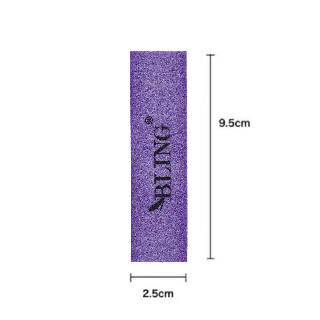 BLING 150 Grit 4-Way Nail Buffer (6 Colors Available)